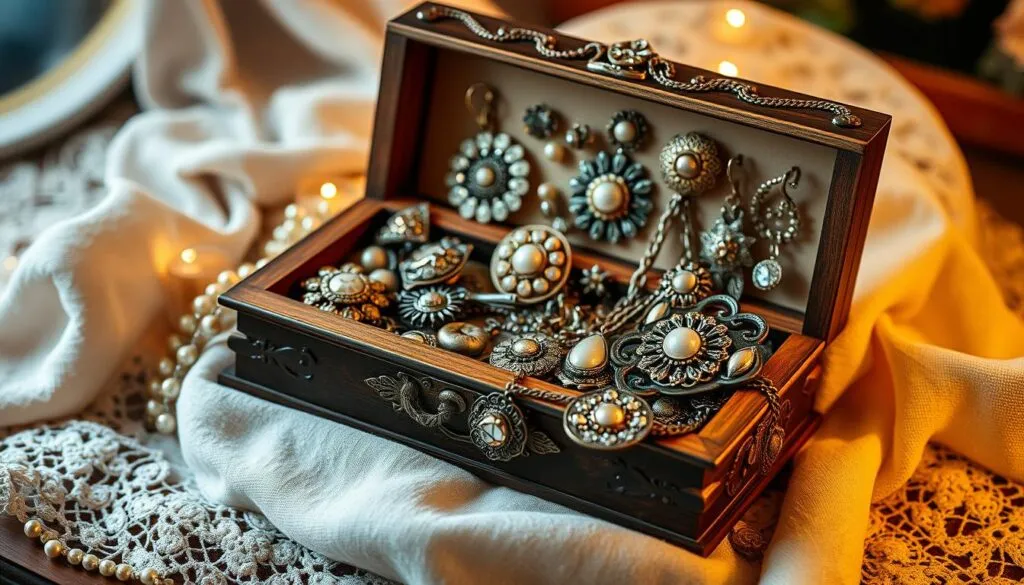 crafts to make with vintage jewelry