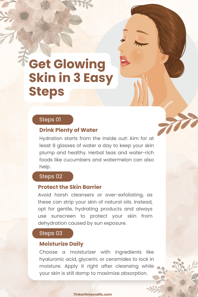 3 Hydration Tips for Glowing Skin 
