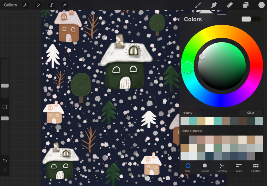 Procreate Color Wheel 