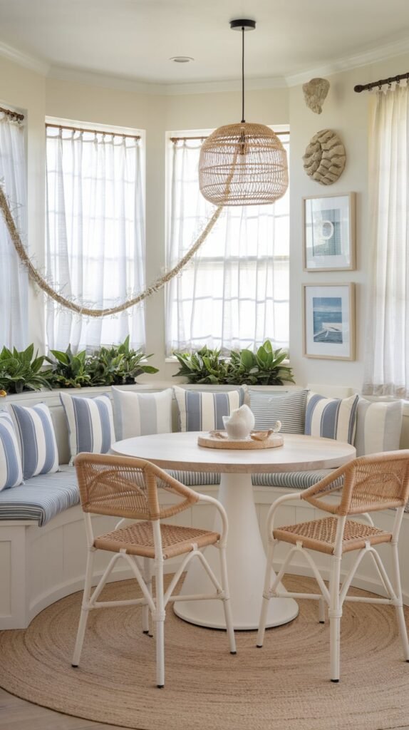 Coastal Dining Nook Ideas