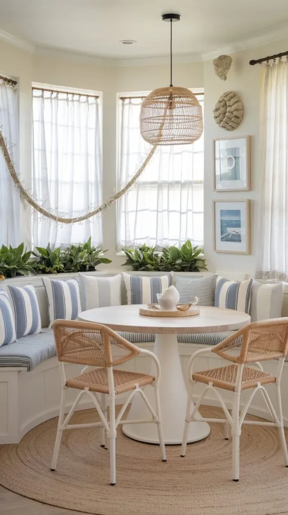 Coastal Dining Nook Ideas
