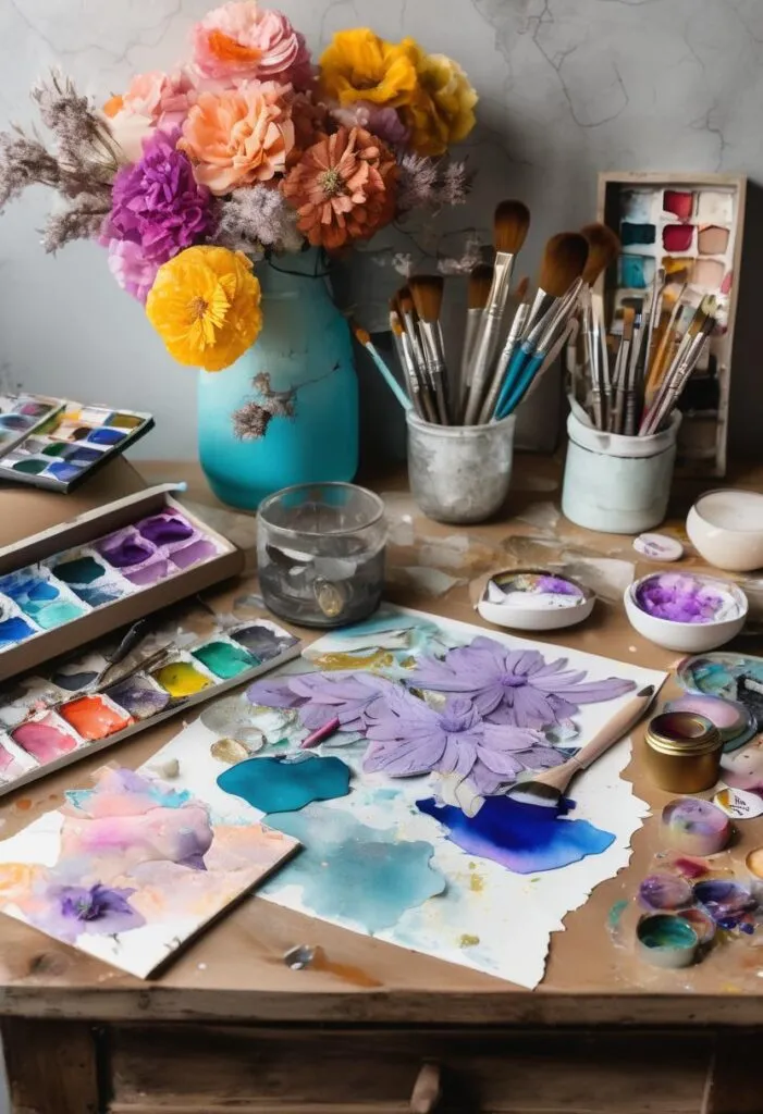 mixed media art craft trends