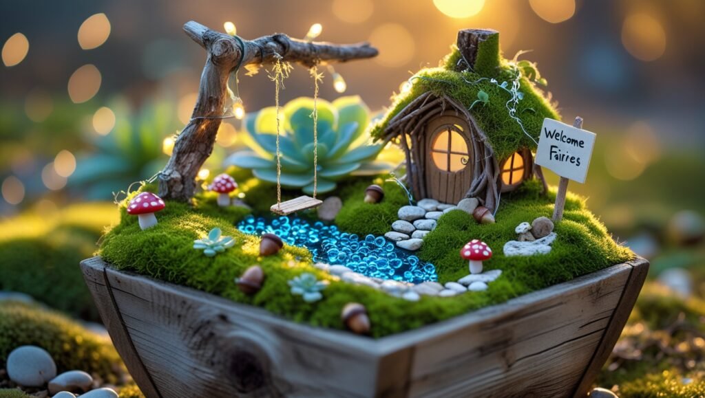 DIY fairy garden