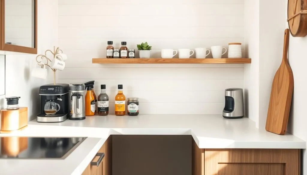 Coffee bar ideas 
