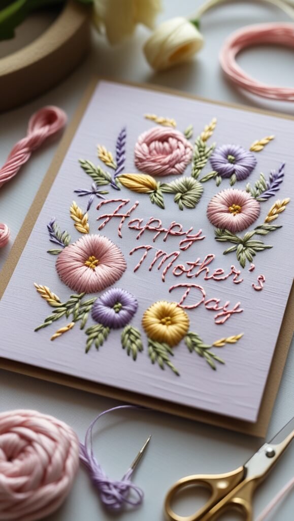 Handmade Mothers Day Card