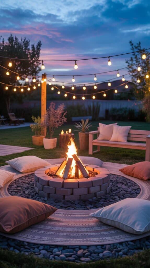 Backyard fire pit ideas