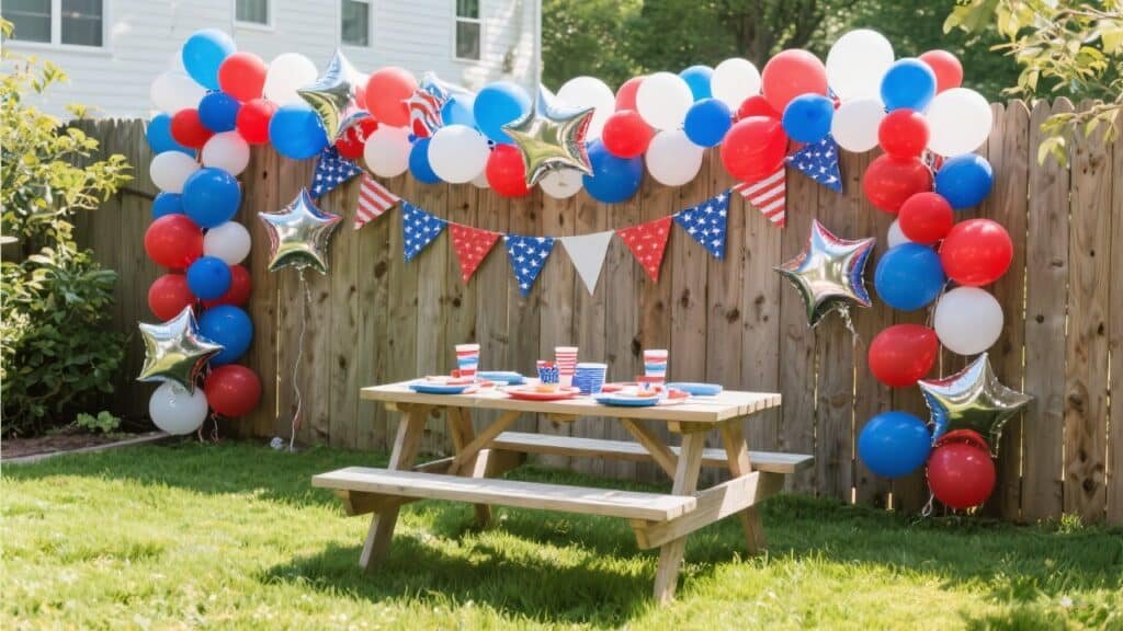 4th of July balloons